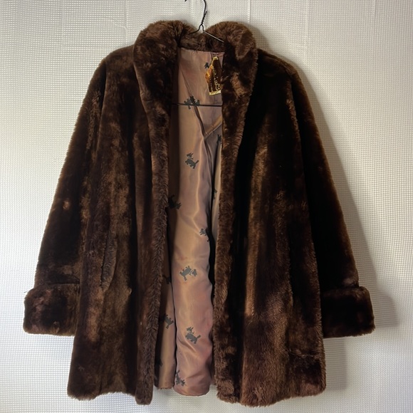 ellis stone Jackets & Blazers - HEAVY Authentic Fur Coat